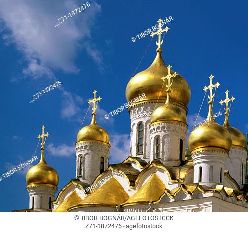 Russia, Moscow, Kremlin, Cathedral of the Annunciation