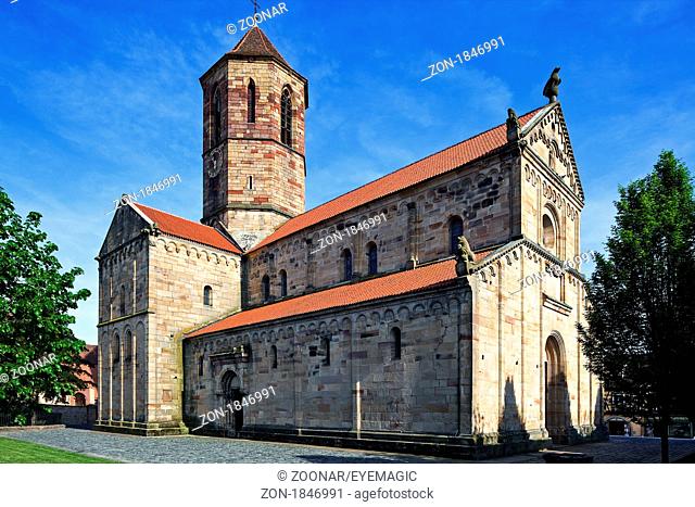 roman church of Rosheim, Alsace, France