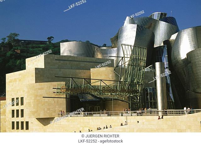 Guggenheim Museum Bilbao, Bilbao, Province Viscaya, Basque Country, Spain
