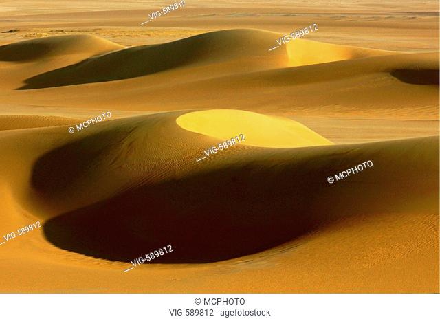 Aegypten - Grosses Sandmeer - Sandduene - White desert, Egypt, Afrika, 18/09/2007