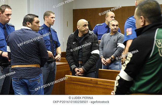 Olomouc High Court deals with appeal of a Bulgarian gang whose members were sent to prison to 12 years by Regional Court in Ostrava, Olomouc, Czech Republic