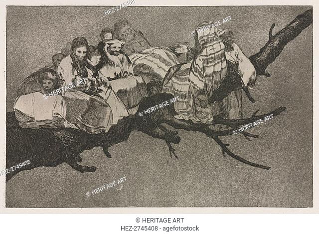 The Proverbs: Ridiculous Folly, 1864. Creator: Francisco de Goya (Spanish, 1746-1828)