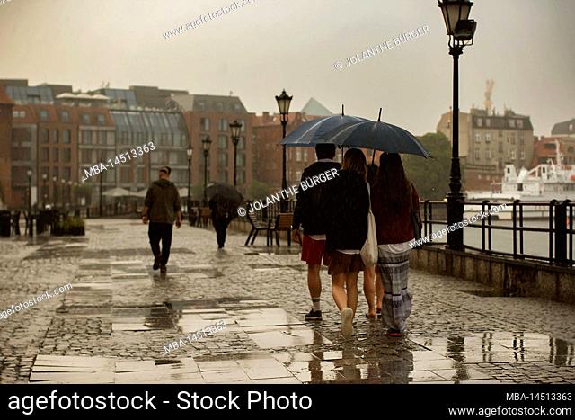 Gdansk in the rain