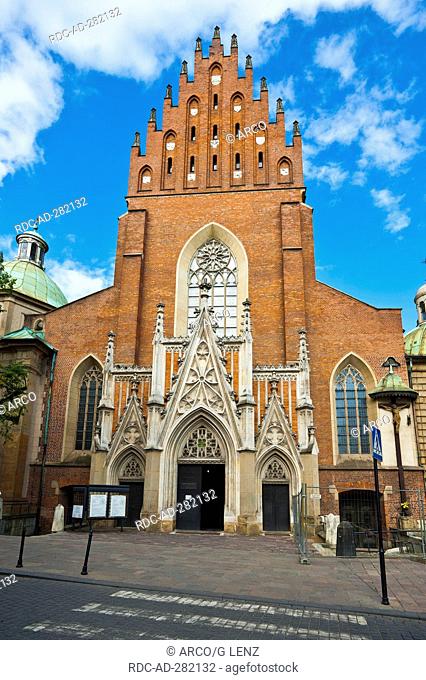 Dominican church, Krakow, Lesser Poland, Poland