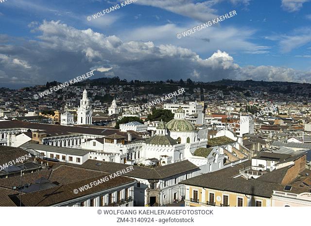 View from the Monastery of St. Francis, commonly known as el San Francisco, a 16th-century Roman Catholic complex of the historic center (UNESCO World Heritage...