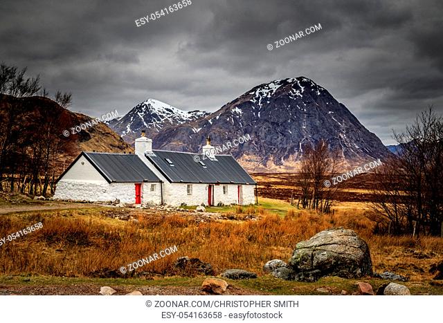 Black rock cottage buachaille etive mor Scotland