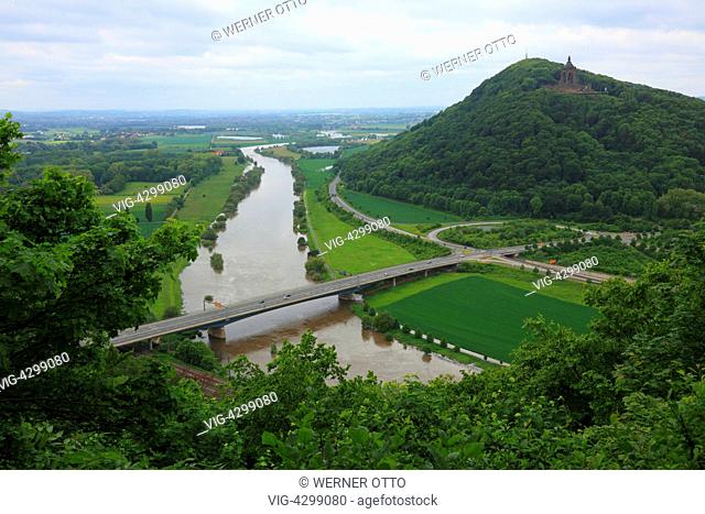 D-Porta Westfalica, Weser, Wesergebirge, Wiehengebirge, Teutoburg Forest, TERRA.vita Nature Park, East Westphalia, North Rhine-Westphalia, NRW