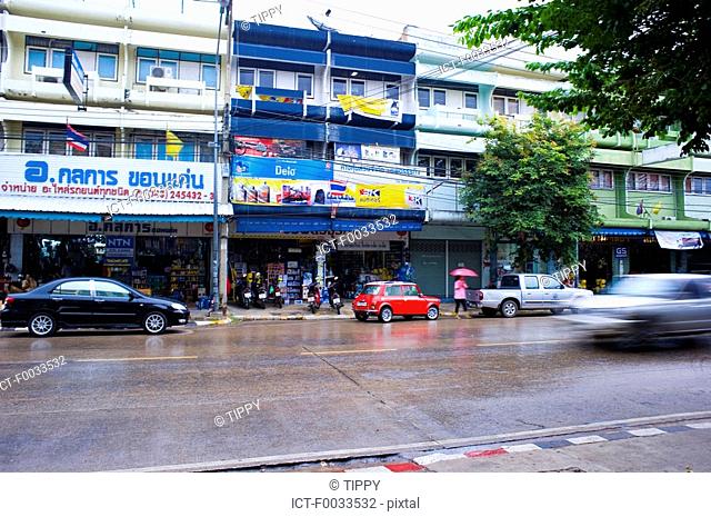 Thailand, Kohn Kaen, street