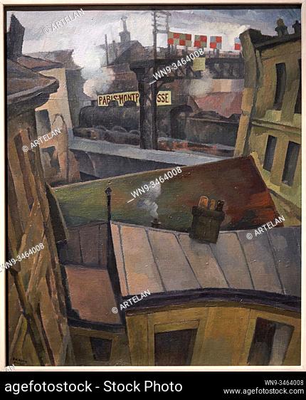 """Montparnasse"", 1917, Diego Rivera (1886-1957)