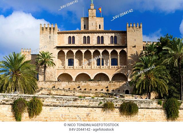 Royal Palace of La Almudaina, Palma de Mallorca, Majorca, Balearic Islands, Spain
