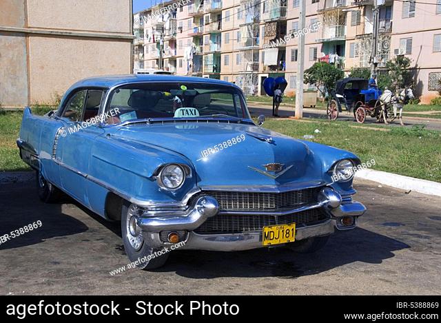 Classic Car, Cardenas, Cuba, Taxi, Central America