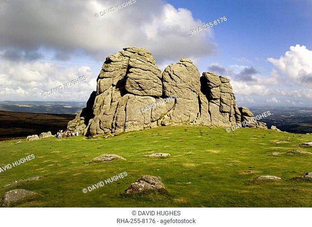 Hay Tor rocks, Dartmoor, Devon, England, United Kingdom, Europe