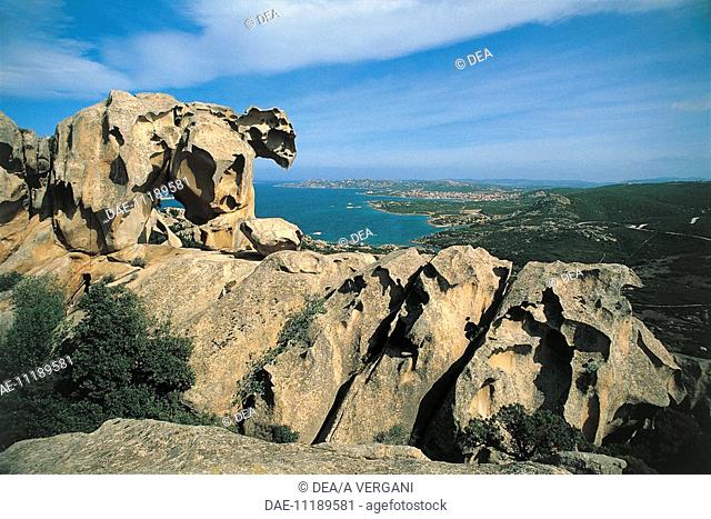 Italy - Sardinia Region - Wind erosion at Capo d'Orso, Palau, province of Sassari