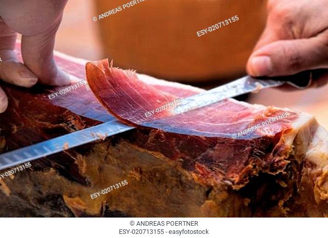 Spanish ham-jamon iberico