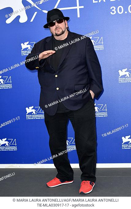 Director James Toback during the photocall of the film The private life of a modern woman. 74th Venice Film Festival. Venice. Italy 03/09/2017