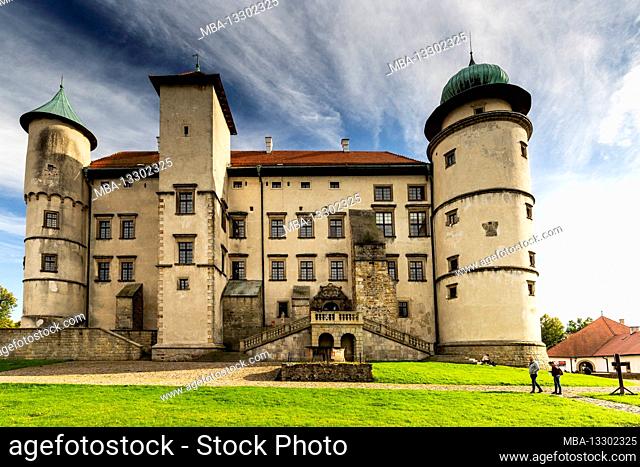 Europe, Poland, Lesser Poland, Nowy Wisnicz Castle