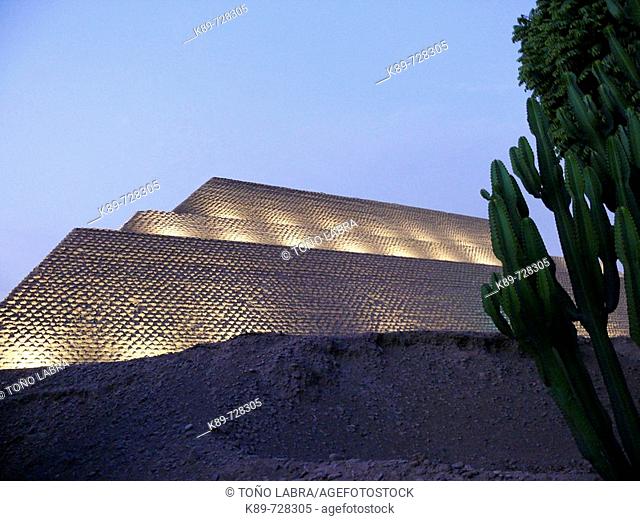 Museum of Huaca Huallamarca pre-Incan site, Lima, Peru