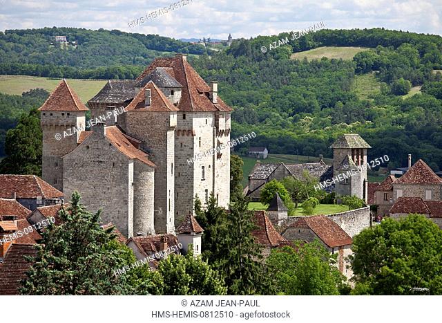 France, Correze, Curemonte, labelled Les Plus Beaux Villages de France (the Most Beautiful Villages of France)