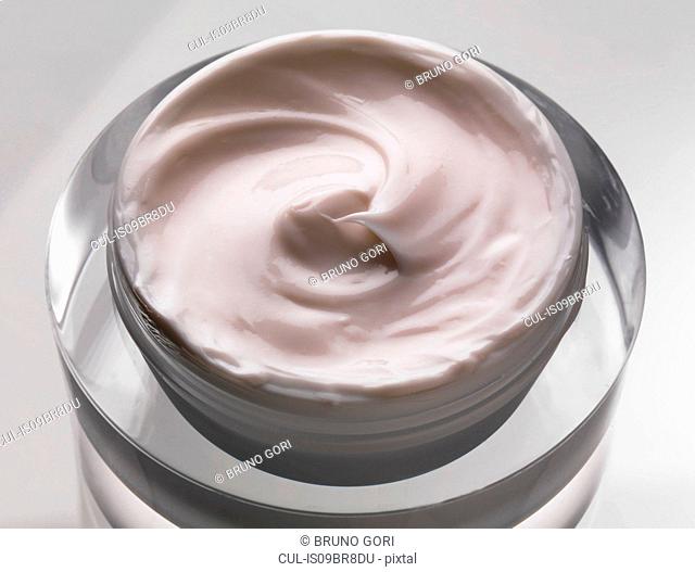 Jar of face cream
