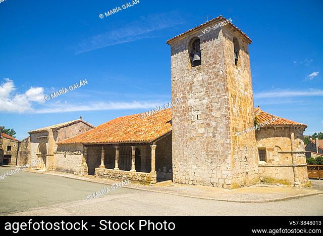 San Bartolome church. Campisabalos, Guadalajara province, Castilla La Mancha, Spain
