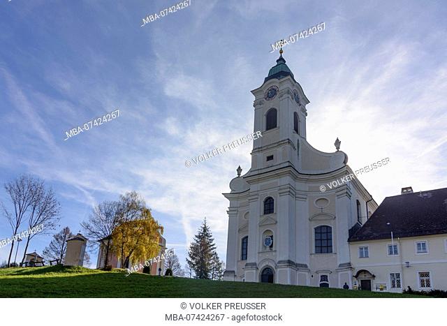 Bergern im Dunkelsteinerwald, pilgrimage church in Maria Langegg, Wachau, Lower Austria, Austria