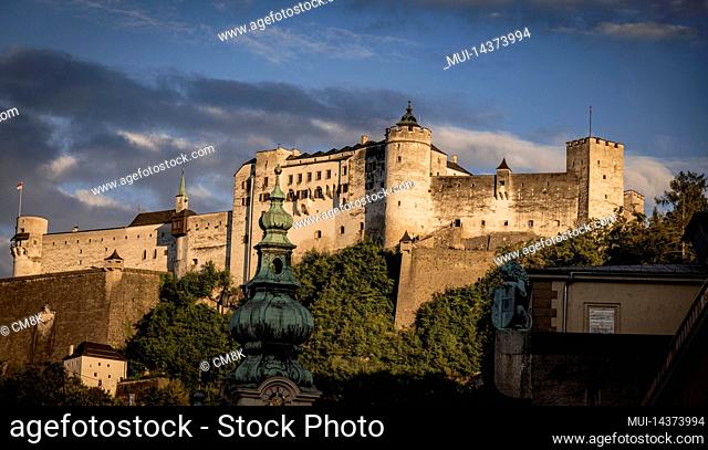 The fortress of Salzburg Austria called Hohensalzburg