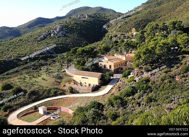 Desierto de Las Palmas Natural Park. Monasterio Carmelita Nuevo (18th century). Plana Alta, Castellon, Comunidad Valenciana, Spain
