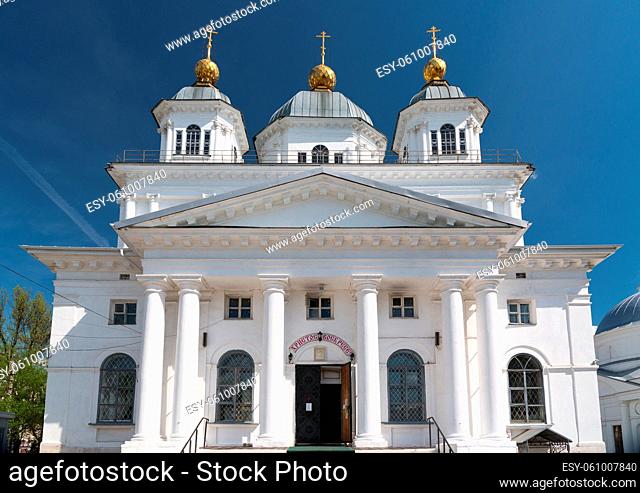 The monastery of Kazan for women in Yaroslavl. Golden ring of Russia