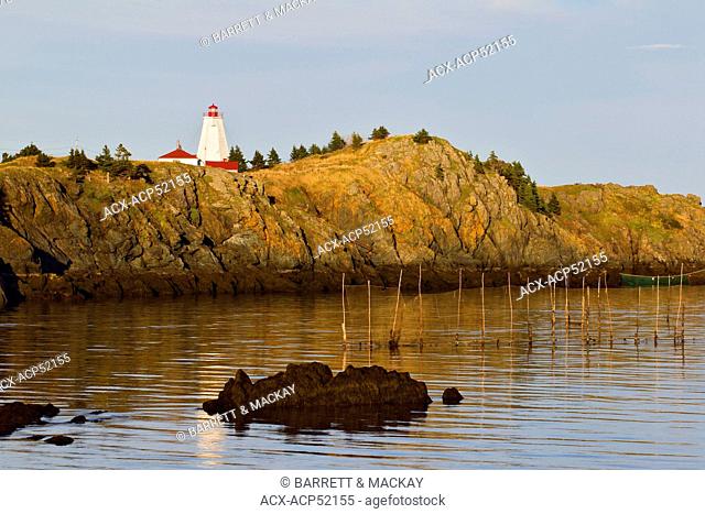 Swallowtail Lighthouse, Grand Manan Island, Bay of Fundy, New Brunswick, Canada