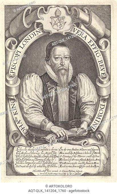Portrait of John King, Simon van de Passe, John Sudbury & G. Humble, 1615 - 1622