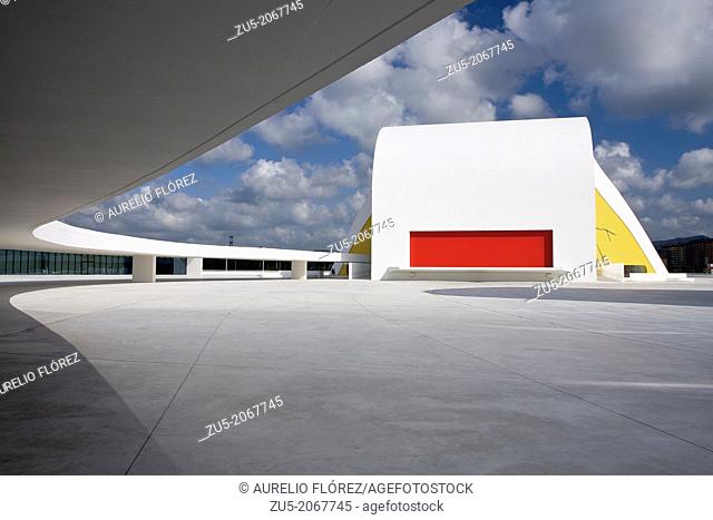 The Oscar Niemeyer International Cultural Centre, known as Centro Niemeyer, is the result of the combination of a cultural complex designed by Oscar Niemeyer...
