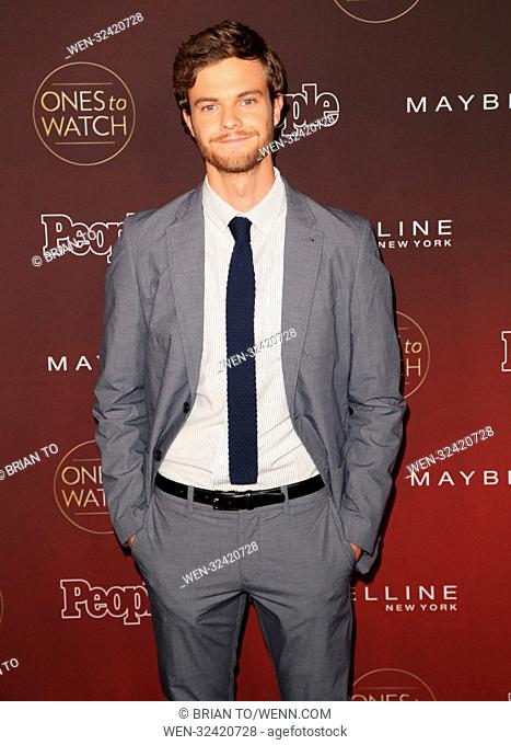 Celebrities attend 5th Annual People Magazine 'Ones To Watch' Party at NeueHouse Hollywood. Featuring: Jack Quaid Where: Los Angeles, California