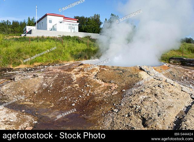 Ystihver, Hot Spring, Hveravellir, Geothermal Area, Road 87, near Rein, Iceland, Europe