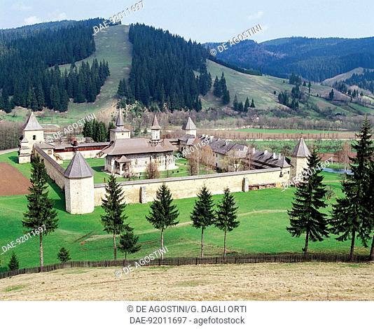 Sucevita monastery, 1585, (UNESCO World Heritage List, 2010), Suceava County, Moldavia, Romania, 16th century