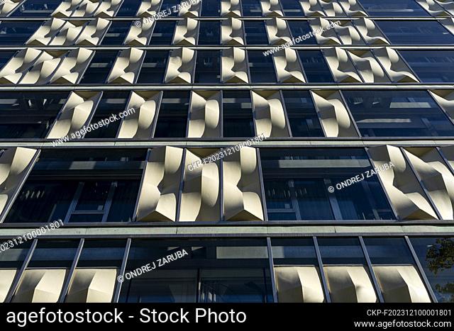 modern glass facade of hotel royal passeig de gracia in Barcelona in Spain, December 2, 2023. (CTK Photo/Ondrej Zaruba)