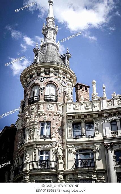 Bank, Image of the city of Madrid, its characteristic architecture