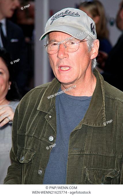 New York premiere of 'Henry & Me' at Ziegfeld Theatre Featuring: Richard Gere Where: New York City, New York, United States When: 18 Aug 2014 Credit: PNP/WENN