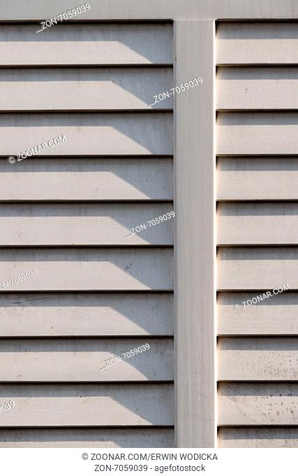 Fensterladen Nahaufnahme, Symbol für Sichtschutz, Sonnenschutz, Background