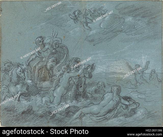 The Triumph of Neptune, 18th century. Creator: Unknown