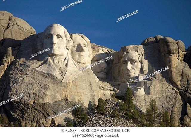 Mount Rushmore National Monument Black Hills South Dakota USA