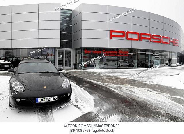 Launch of Cayenne Diesel, Porsche Centre, Schwaebisch Gmuend, Baden-Wuerttemberg, Germany