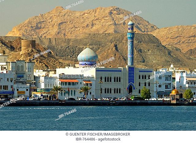 Image of the Muttrah district, Muscat, Sultanate of Oman, Middle East