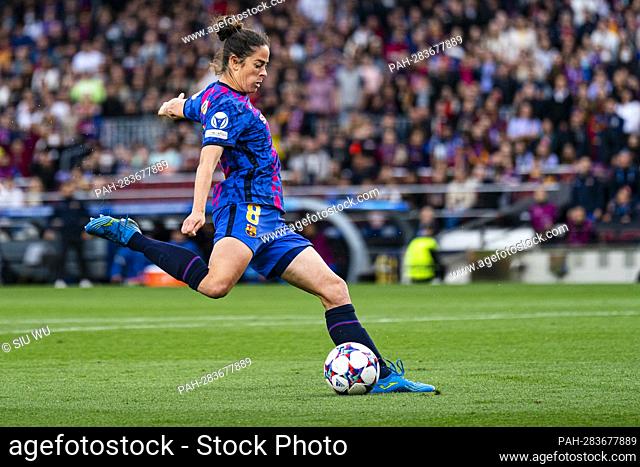 Marta Torrejon (FC Barcelona) in action during the Women?s Champions League football match between FC Barcelona and Vfl Wolfsburg