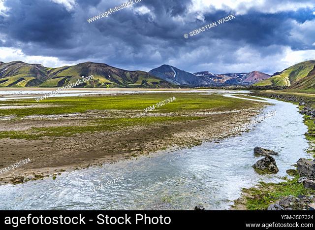 Landmannalaugar, Fjallabak Nature Reserve, Highlands of Iceland, Southern Region, Iceland