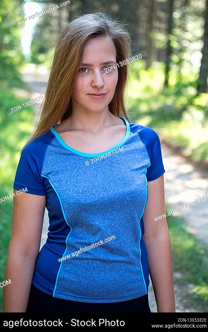 Running woman. Female Runner Jogging during Outdoor Workout in a Park. Beautiful fit Girl. Fitness model outdoors. Weight Loss. Healthy lifestyle