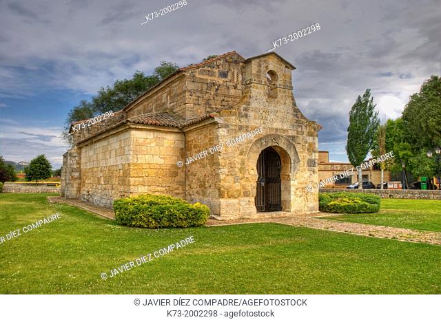 Visigothic Church of San Juan Bautista San Juan de Baños. 7th Century. Baños de Cerrato. Palencia Province. Castilla y Leon. Spain