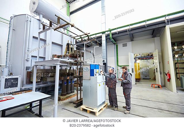 HIGH VOLTAGE LABORATORY. Test bench to conduct dielectric tests for High Voltage products - up to 362 kV. Development and Certification Laboratories for...