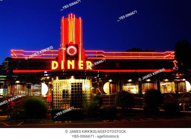 A diner in New York's Hudson River Valley is Open All Night