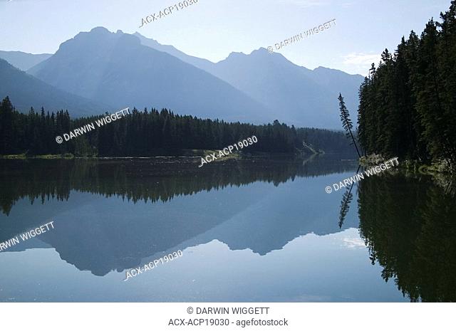 Johnson Lake, Banff National Park, Alberta, Canada