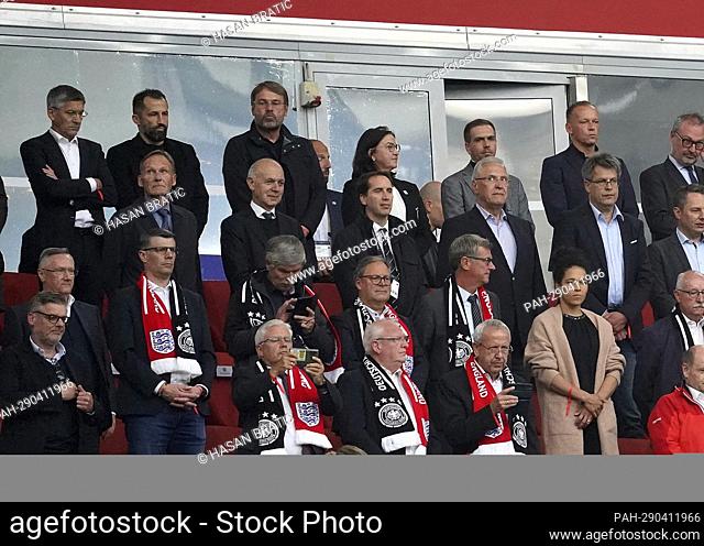 June 7th, 2022, Allianz Arena, Munich, UEFA Nations League Germany vs. England , in the picture President Herbert Hainer (Bayern Munich)